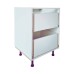 Floor 650 2 Drawer Kitchen unit