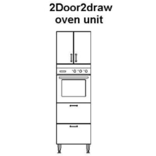 ELO 740  Double + Drawers (1870mm Height Unit)