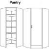 Pantry 1000 - 2600 Height 