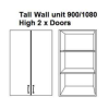 Wall 600 2Door (1080mm Height Unit) Wall 600 2Door (1080mm Height Unit)